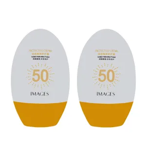 کرم ضد آفتاب بدون رنگ ایمجز SPF 50 مدل Protective مناسب انواع پوست حجم 45 میلی‌لیتر مجموعه 2 عددی