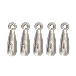 سرب ماهیگیری مدل اشکی کد 1-25g بسته 5 عددی  