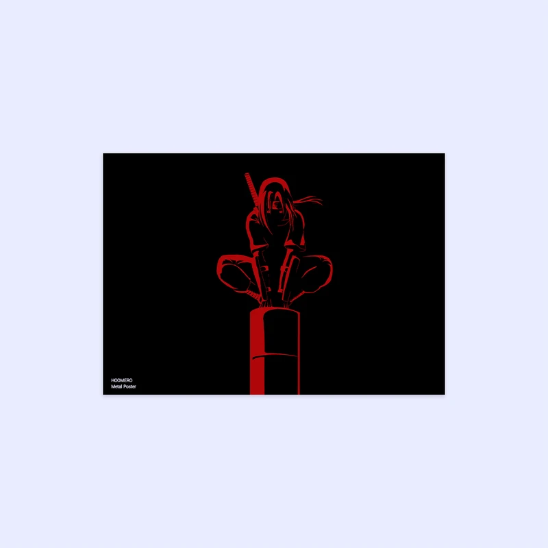 پوستر هومرو مدل فلزی طرح انیمه ناروتو کد PS1299