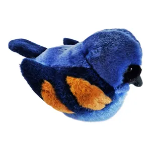 عروسک وایلد ریپابلیک طرح پرنده گروس‌بیگ مدل صدادار طول 16 سانتی‌متر  