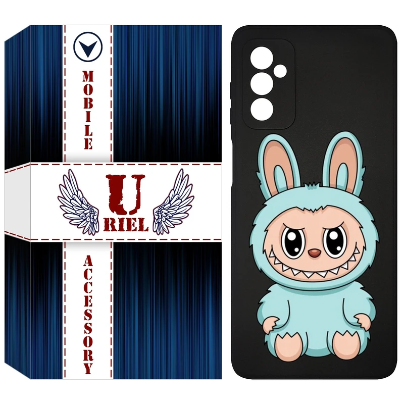 کاور یوریل مدل KSH کد 144 طرح عروسک لبوبو مناسب برای گوشی موبایل سامسونگ Galaxy M52 5G