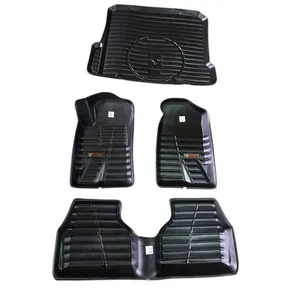 کفپوش سه بعدی خودرو چرم گیلان مدل Mc به همراه کفپوش صندوق مناسب برای دنا و دنا پلاس