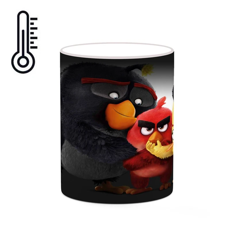 ماگ حرارتی کاکتی مدل بازی پرندگان خشمگین Angry Birds کد mgh27481