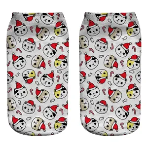 جوراب طرح گربه مدل 011