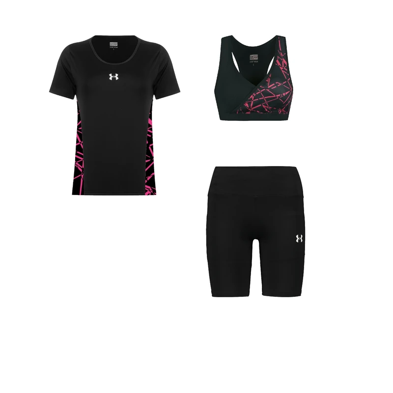 ست سه تکه لباس ورزشی زنانه مدل 1901-7201-69