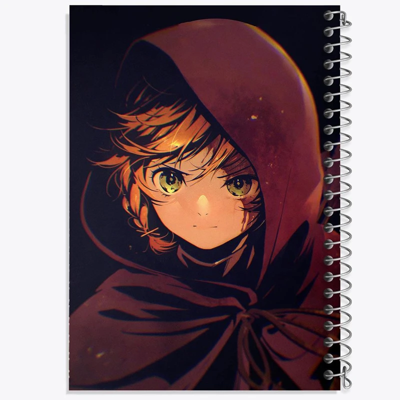 دفتر مشق 100 برگ خندالو طرح انیمه ناکجاآباد موعود کد 12713