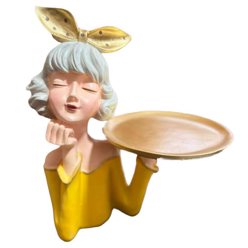 مجسمه مدل سینی به دست