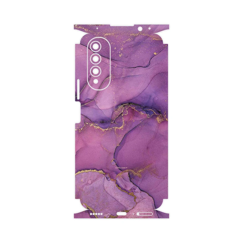 برچسب پوششی ماهوت مدل Purple Marble-FullSkin مناسب برای گوشی موبایل ویکو T50
