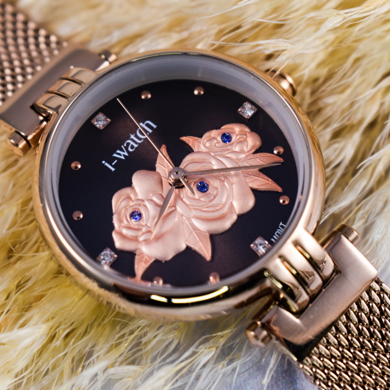 ساعت مچی عقربهای کوارتز زنانه آی واتچ مدل 190245L