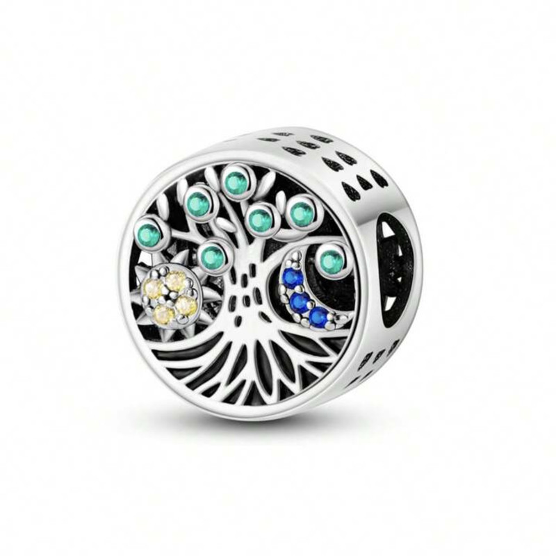 آویز گردنبند نقره زنانه پاندورا مدل Infinite life tree 65130 آویز گردنبند نقره زنانه پاندورا مدل Infinite life tree 65130
