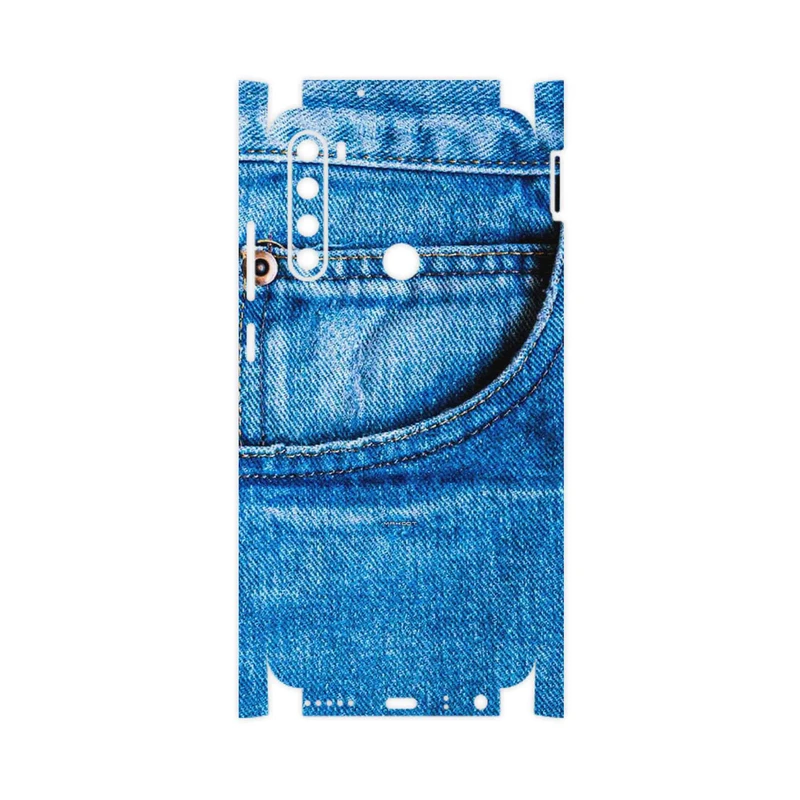 برچسب پوششی ماهوت مدل Fabric Texture 7-FullSkin مناسب برای گوشی موبایل شیائومی Redmi Note 8 2021