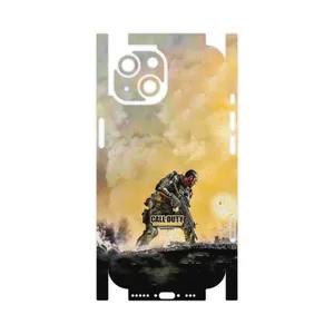 MAHOOT Call of Duty Warfare Game Series-FullSkin Cover Sticker for Apple iPhone 15