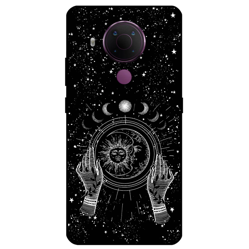 کاور مگافون طرح ماه و خورشید مدل 1892 مناسب برای گوشی موبایل نوکیا 5.4     