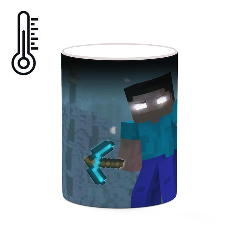 ماگ حرارتی کاکتی طرح ماینکرافت minecraft مدل mgh41170