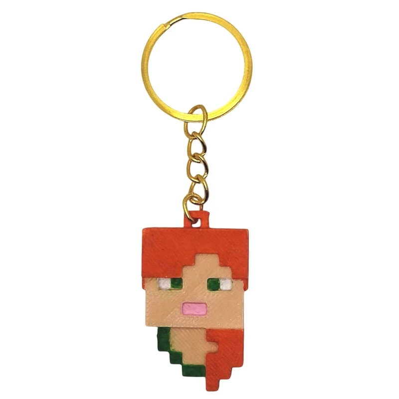 جاکلیدی مدل صورتک الکس ماینکرافت