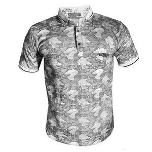 پولوشرت مردانه مدل هاوایی کد T-FL1