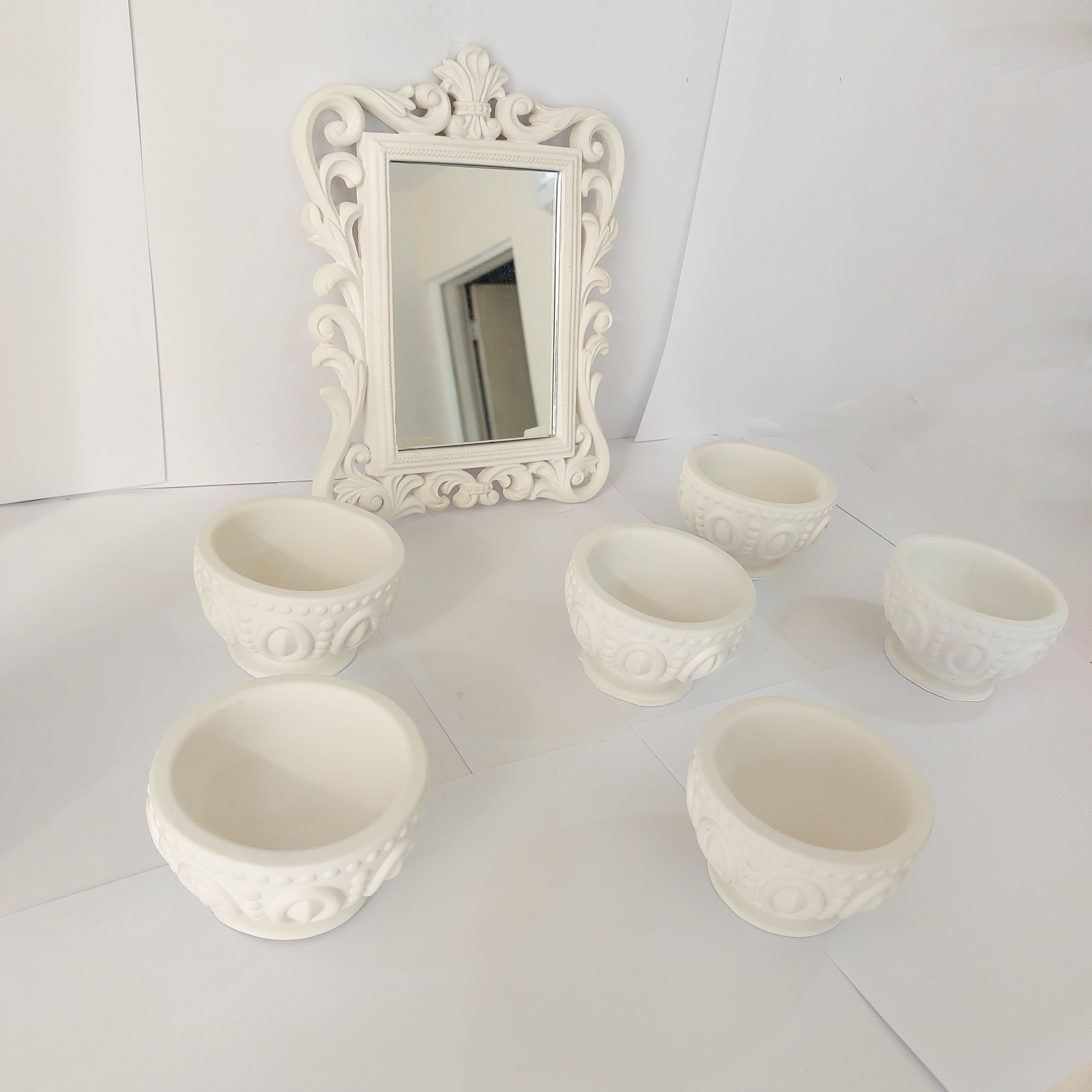 مجموعه ظروف هفت سین 7 پارچه مدل کاسه