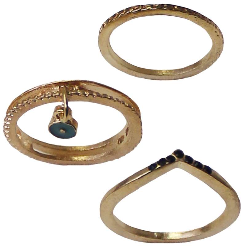 بند انگشتی زنانه کد 1336 مجموعه 3 عددی