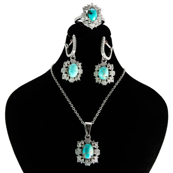 نیم ست نقره زنانه کد AV024-3