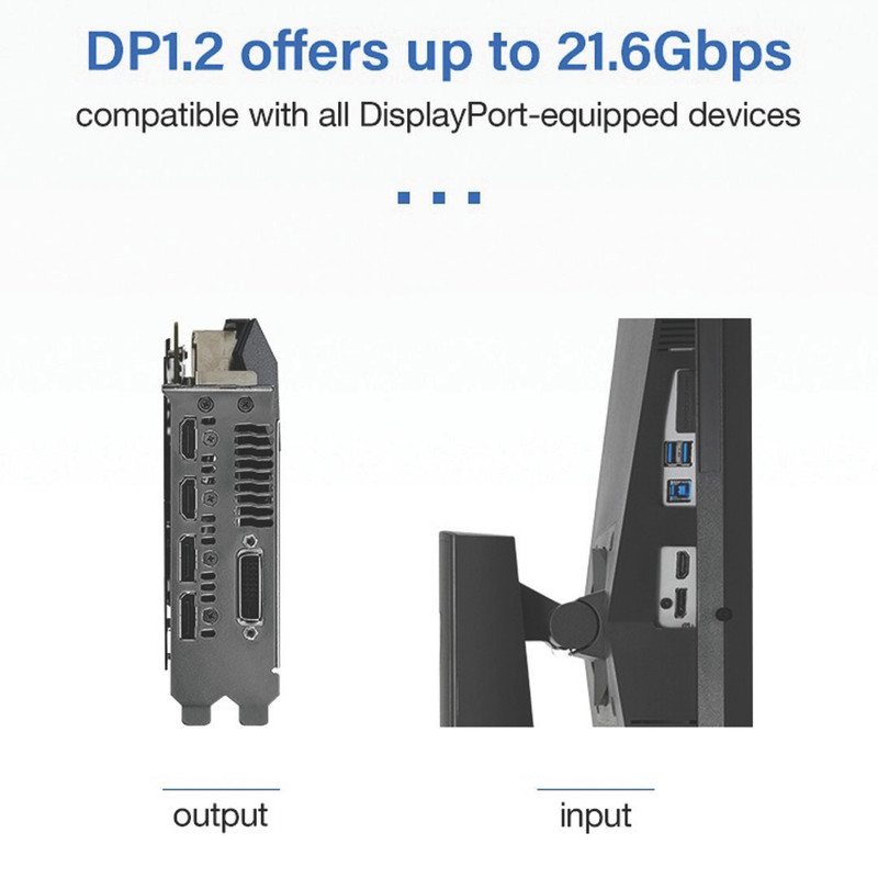 کابل Display Port مدل 4k طول 2 متر 2
