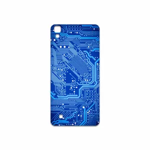 MAHOOT Blue Printed Circuit Board Cover Sticker for LG X Power