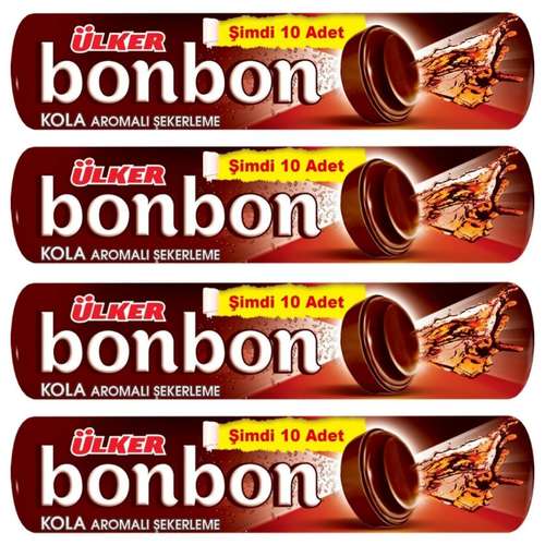 آبنبات بن بن با طعم کولا اولکر - 36 گرم بسته 4 عددی