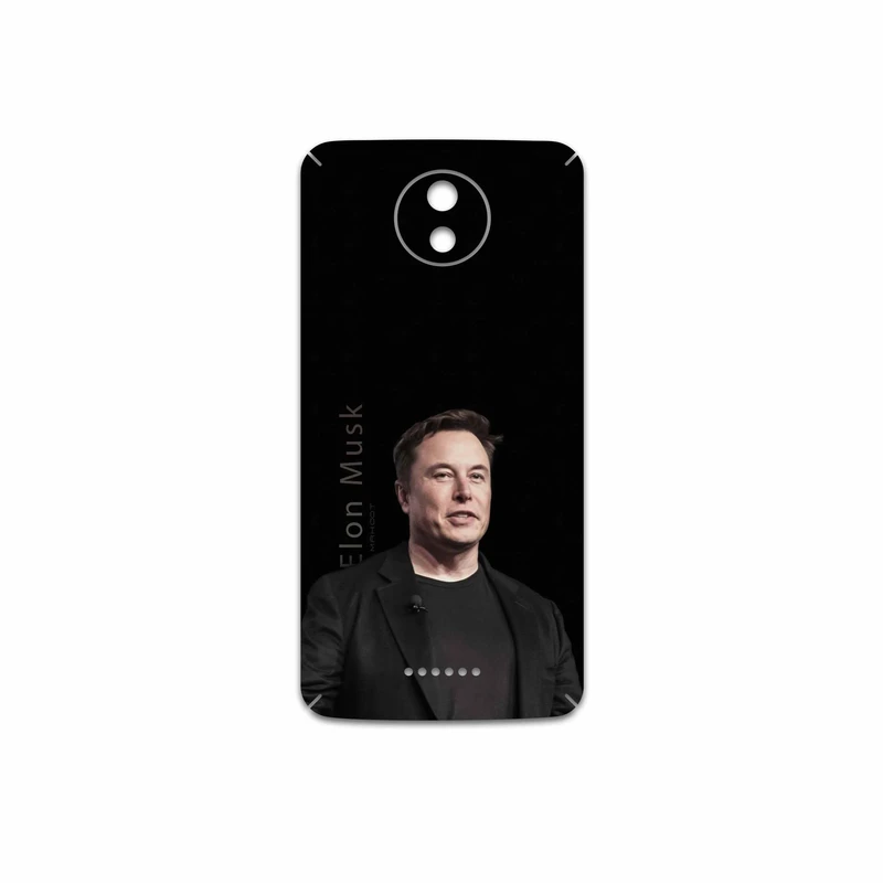 برچسب پوششی ماهوت مدل Elon Musk مناسب برای گوشی موبایل موتورولا Moto C Plus