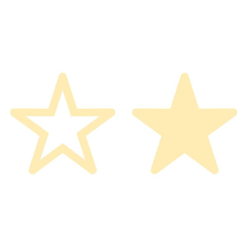 گوشواره طلا 18 عیار زنانه قیراط طرح ستاره کد GH5230