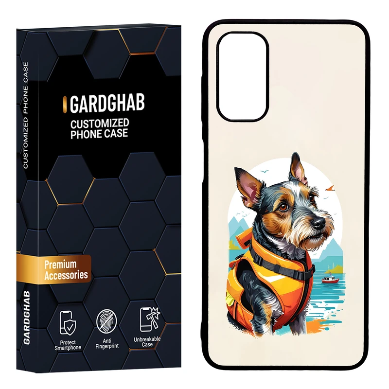 کاور گارد قاب مدل دور ژله ای هنری مناسب برای گوشی موبایل سامسونگ Galaxy A13 5G / A04s