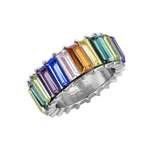 انگشتر زنانه مدل رنگین کمان