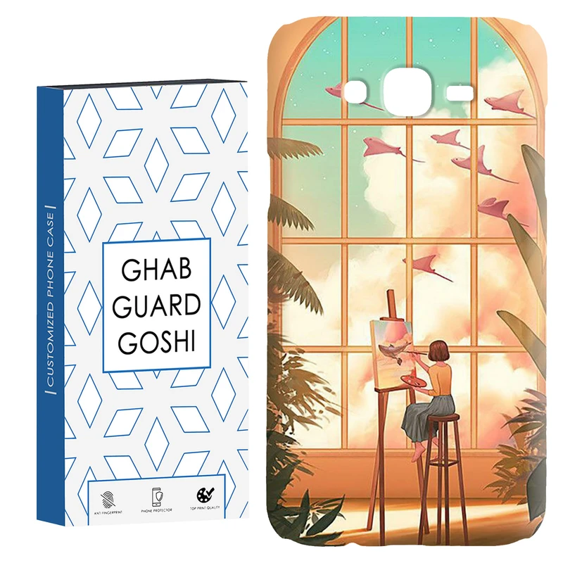 کاور قاب گارد گوشی طرح فانتزی کد Dimo-049 مناسب برای گوشی موبایل سامسونگ Galaxy J7 2015 / J7 core / J700