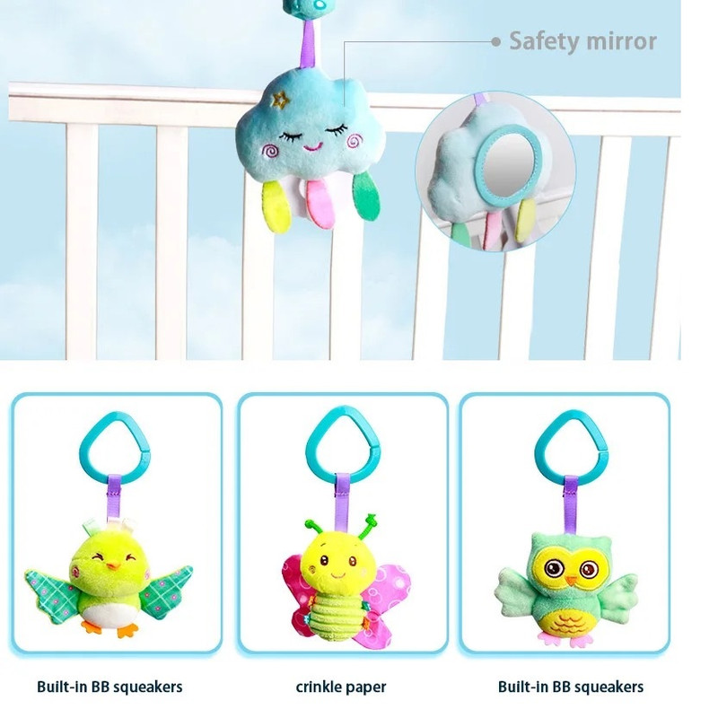 آویز تخت کودک مدل پرنده