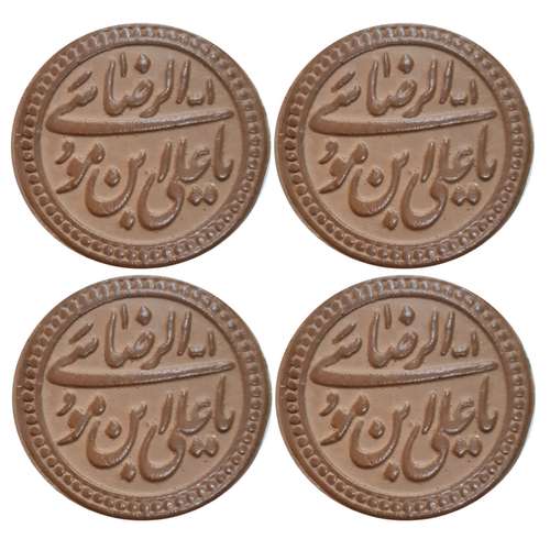 مهر نماز مدل ضامن بسته 4 عددی