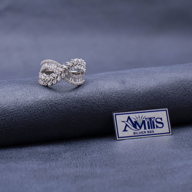 انگشتر نقره زنانه مدل AVN-R585