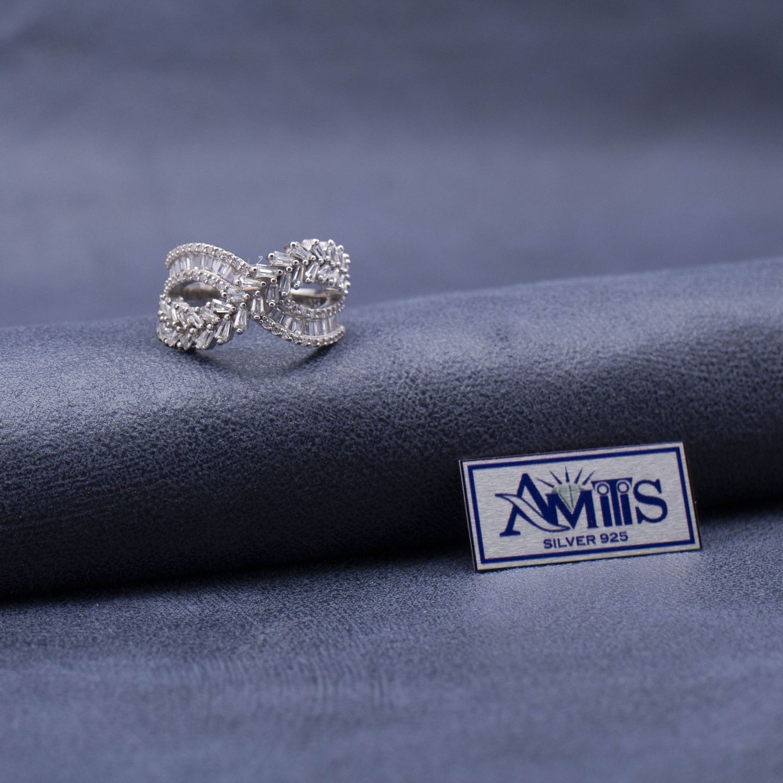 انگشتر نقره زنانه مدل AVN-R585 - - 4