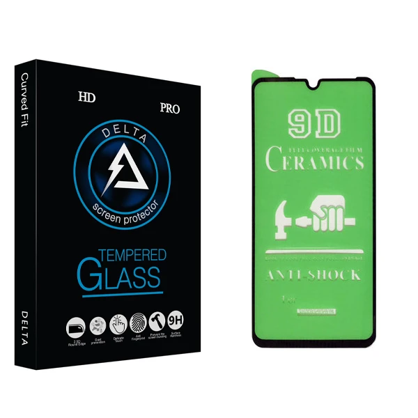 محافظ صفحه نمایش 9D دلتا مدل Fit مناسب برای گوشی موبایل هوآوی P30 Lite