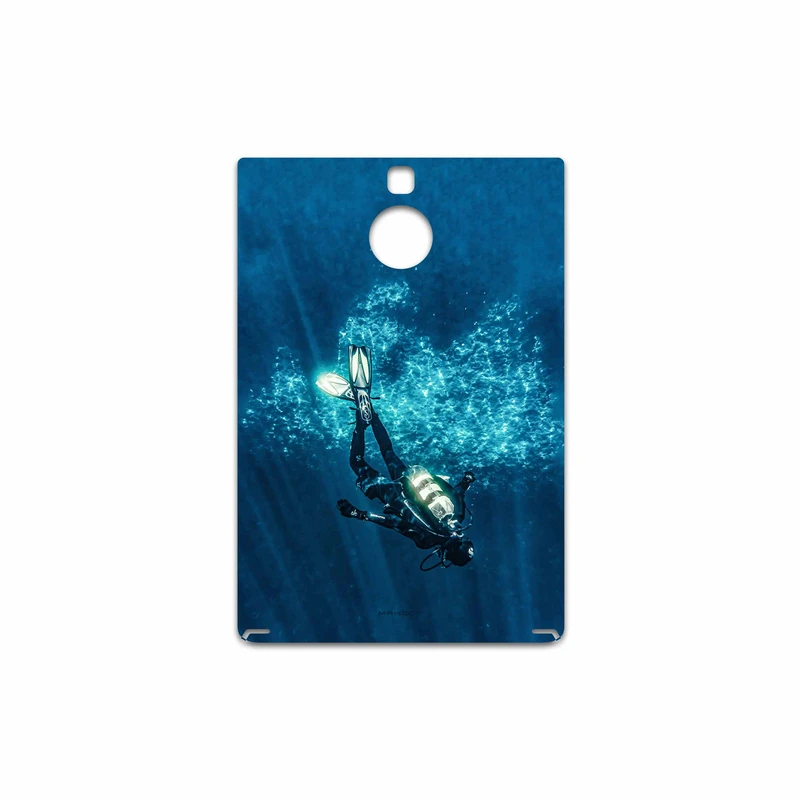 برچسب پوششی ماهوت مدل Scuba Diving مناسب برای گوشی موبایل بلک بری Passport Silver Edition