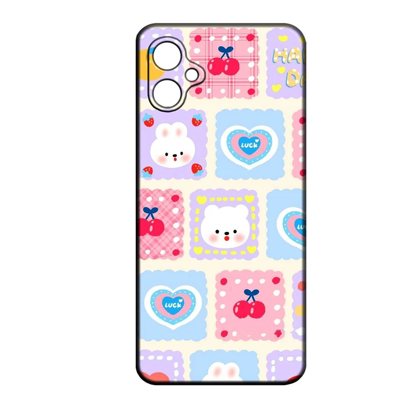 کاور طرح کیوت کد 118 مناسب برای گوشی موبایل سامسونگ Galaxy A07