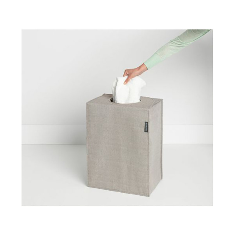 سبد رخت چرک برابانتیا مدل laundry basket 55L کد 0367
