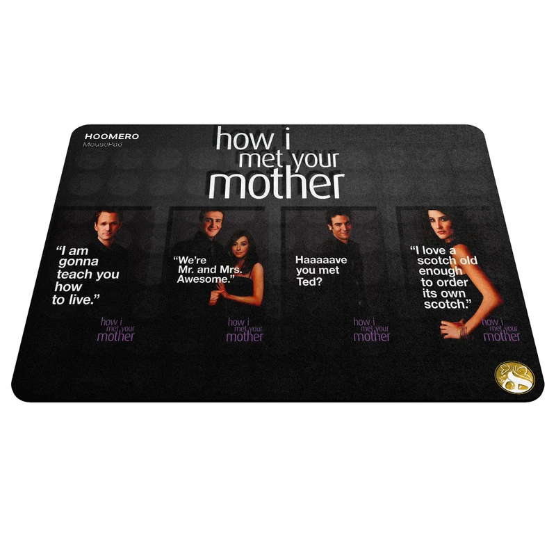 ماوس پد هومرو مدل A7382 طرح How I Met Your Mother