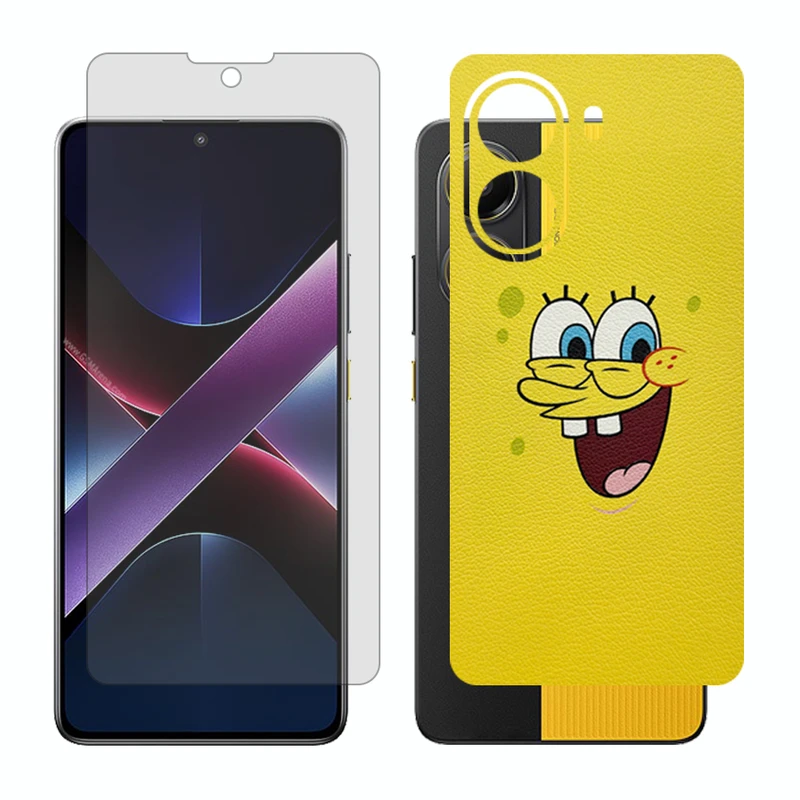 محافظ صفحه نمایش مات گلس مدل Together مناسب برای گوشی موبایل شیائومی Poco X7 Pro به همراه برچسب پوششی پشت گوشی