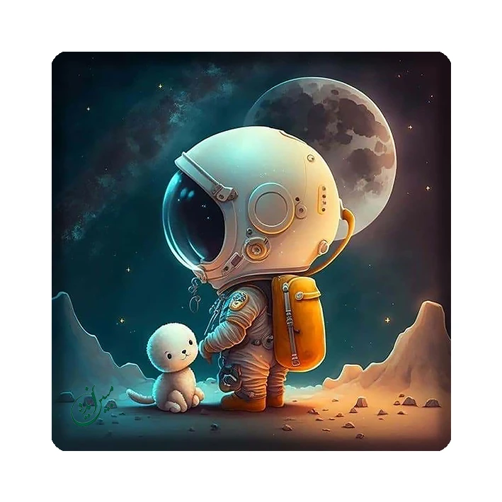  کاشی مبین ایده مدل فضانورد kh10 کد 1962