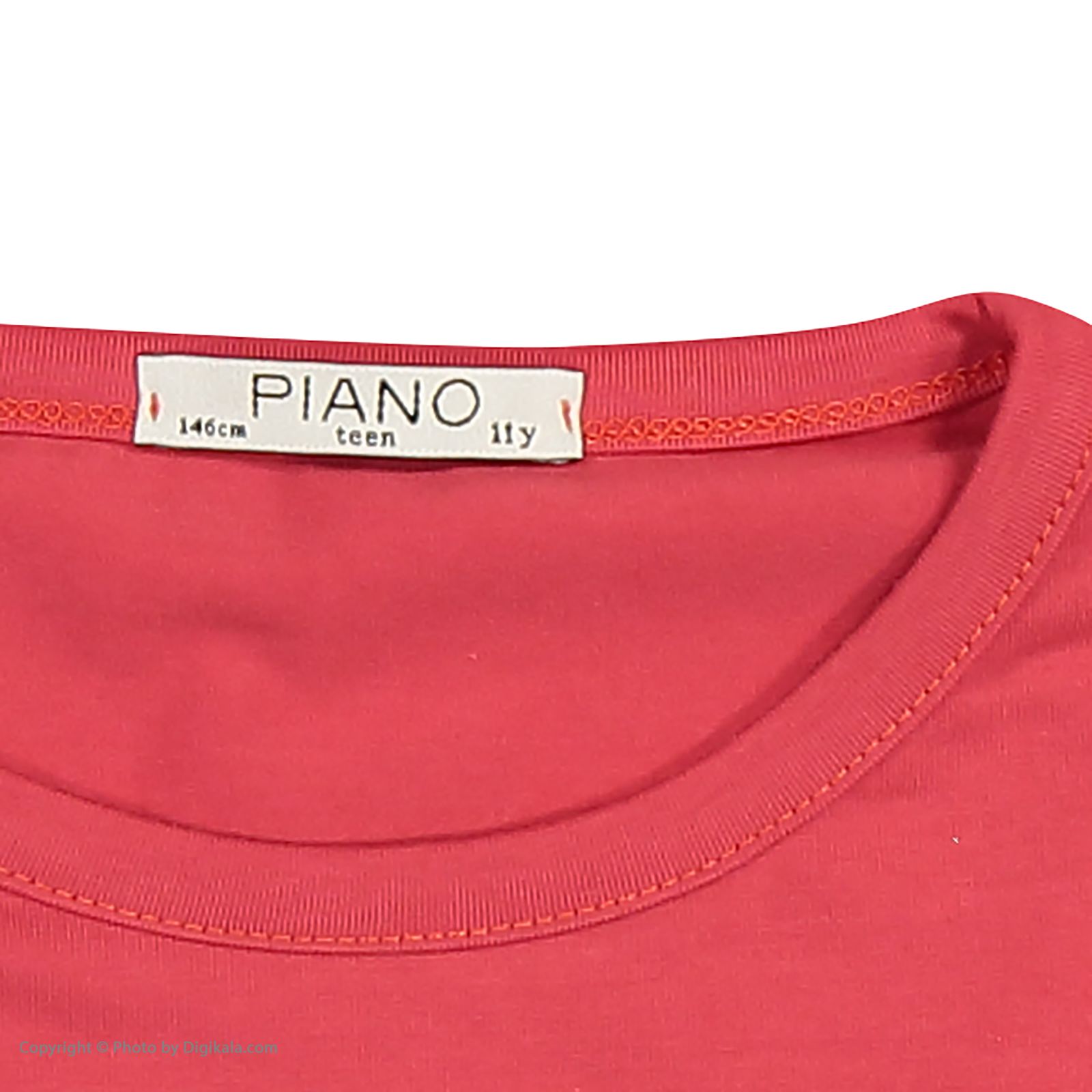 تی شرت دخترانه پیانو مدل 1009009801047-72 -  - 5