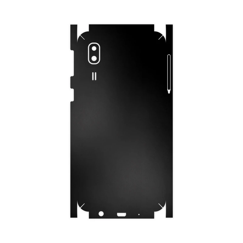 برچسب پوششی ماهوت مدل Black-Matte-FullSkin مناسب برای گوشی موبایل سامسونگ Galaxy A2 Core
