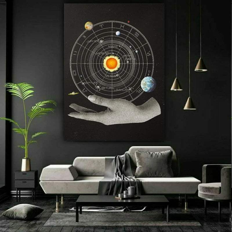 پوستر طرح انگیزشی گردش زمین کد FP2204