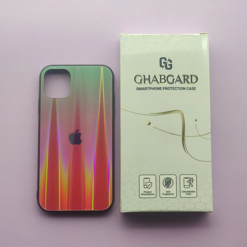 کاور قاب گارد مدل پشت گلس لیزری مناسب برای گوشی موبایل اپل iPhone 11  