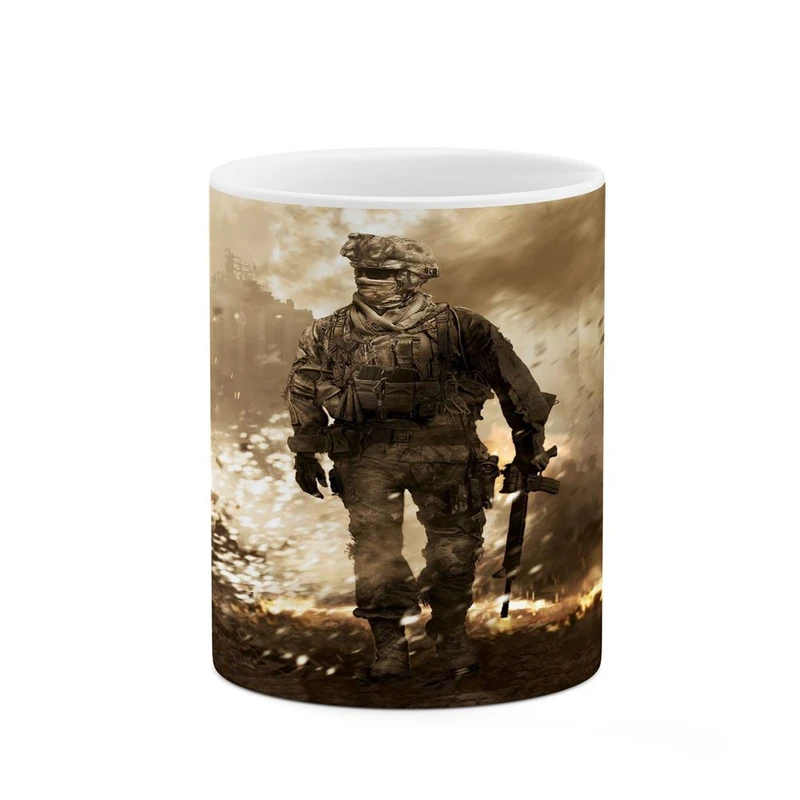 ماگ کاکتی مدل بازی Call Of Duty 4ː Modern Warfare کد mgh27804