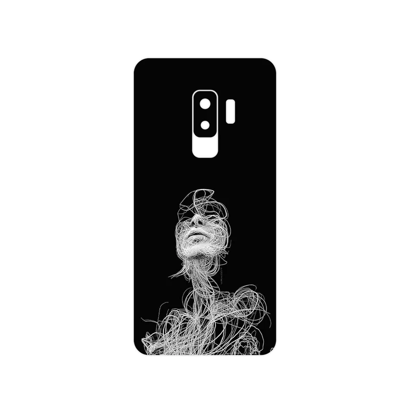 برچسب پوششی ماهوت مدل Strings Digital Art 2 مناسب برای گوشی موبایل سامسونگ Galaxy S9 Plus
