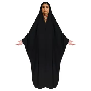 چادر دانشجویی مدل زینا زیپ دار