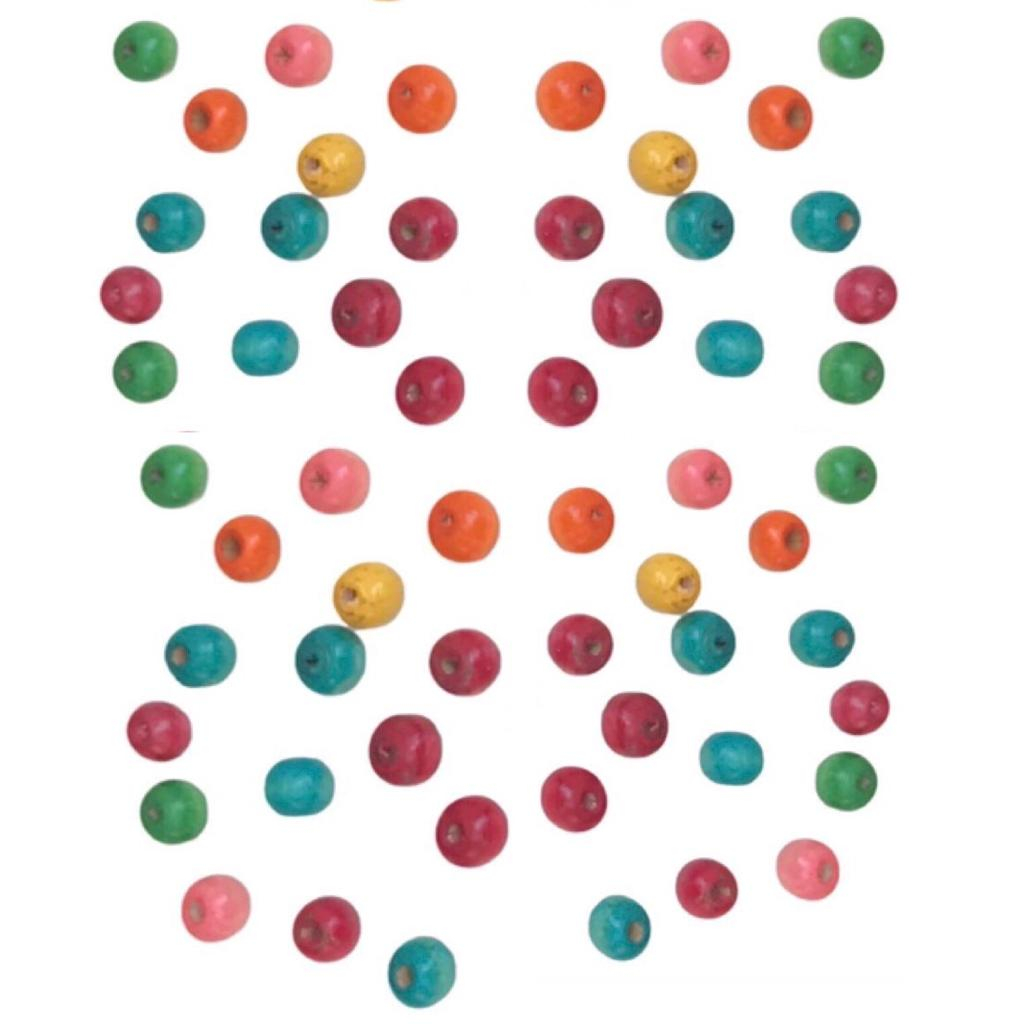 مهره دستبند مدل رنگین کمان مجموعه 400 عددی